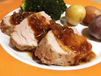 Maple Mustard Pork Tenderloin