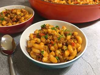 Smoky Mac & Cheese with Beef