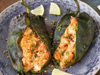 Stuffed Poblano Peppers With Cream Cheese