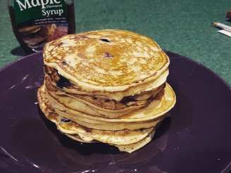 Wholemeal Sugarfree Ricotta Blueberry Pancakes