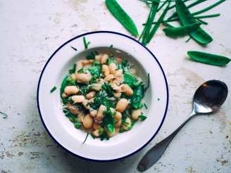 Bean "risotto" With Green Peas