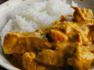 Creamy Buttered Chicken Curry With Tomato and Pumpkin