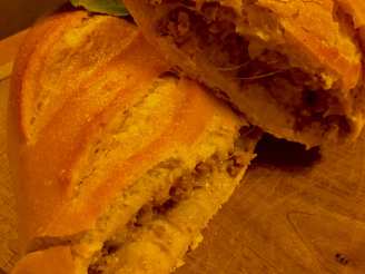 Philly-Style Stuffed French Bread