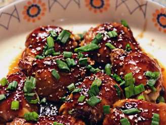 SWEET AND STICKY ASIAN CHICKEN THIGHS: THE PRETTY FEED