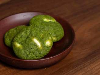 Matcha Green Tea Cookies With White Chocolate Chips