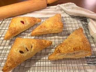 Raspberry Puff Pastry Turnovers