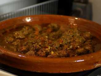 Moroccan Egg and Meatball Tagine
