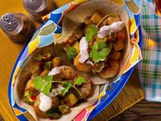 Grilled Shrimp Tacos With Tropical Salsa