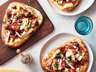 BBQ Chicken Flatbreads from 'Every Day Easy Air Fryer'
