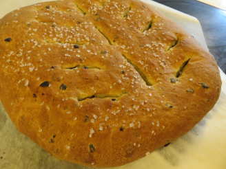 Rustic Olive Flatbread from King Arthur Flour
