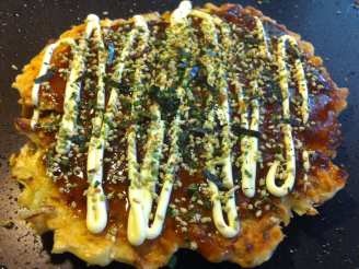 Okonomiyaki (Vegetable Japanese Griddle Cake)