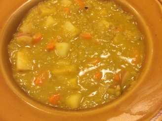 Easy Slow Cooker/Crock Pot Split Pea (Vegan/Vegetarian)
