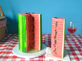 Whip Up This Sky-High Watermelon Ca...
