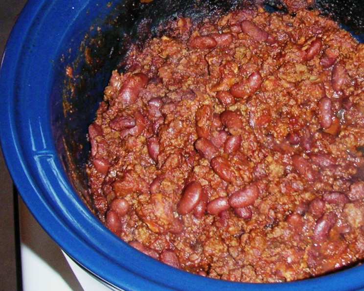 Kemiker månedlige Få kontrol Crock Pot Chili Con Carne With Beans Recipe - Food.com
