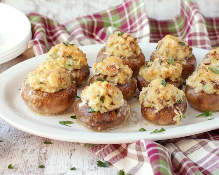 Crab Stuffed Mushrooms Recipe - Food.com