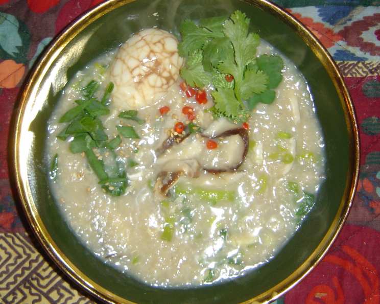 Rice Congee With Chicken Recipe - Quick-and-easy.Food.com