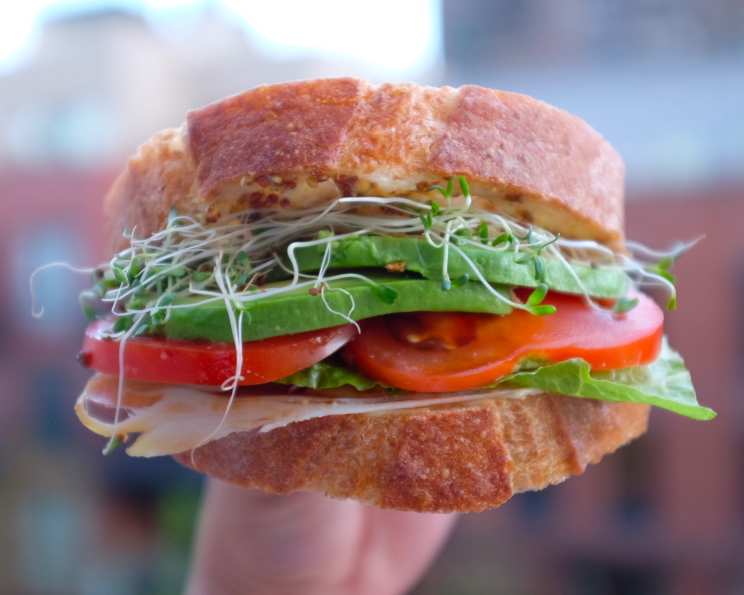 Tomato, Cheese, and Avocado Sandwich Recipe - Food.com