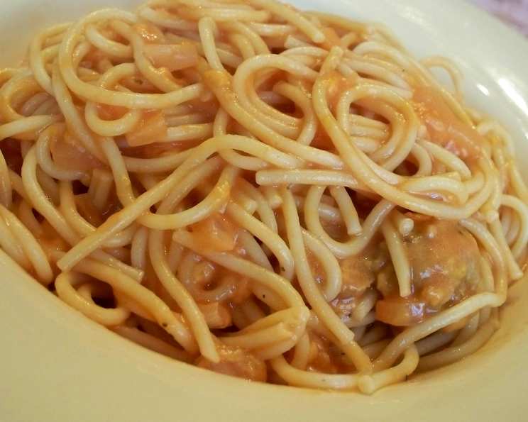 Grandmas Cheddar Cheese Spaghetti Recipe 