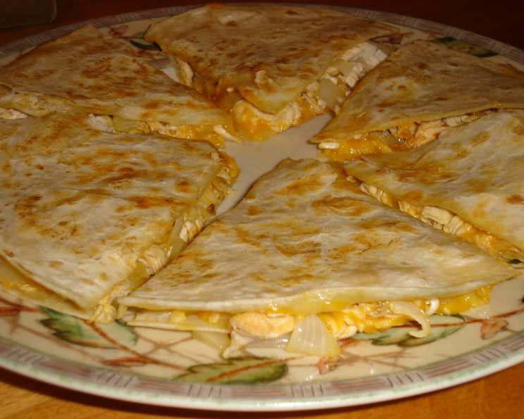 Chipotle Chicken Quesadillas Recipe