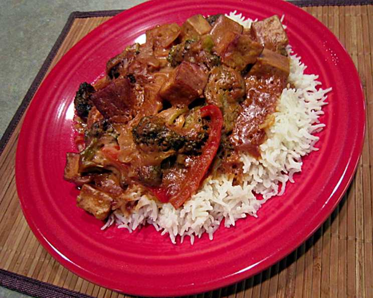 Thai Broccoli Tofu Stirfry Recipe