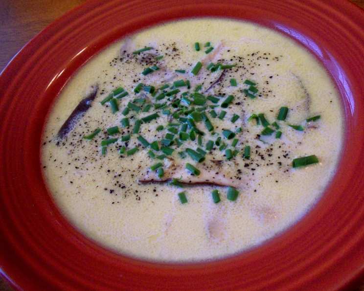 Low Carb Cream of Shiitake Mushroom Soup Recipe