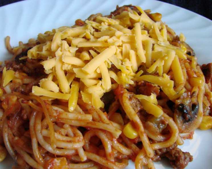 Spaghetti Beef Casserole Bake Recipe - Food.com