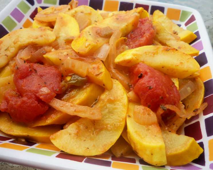 Sauteed Yellow Squash and Tomatoes Recipe - Food.com