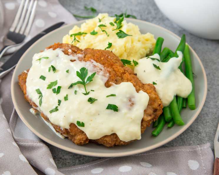 My mom's chicken fried steak - Simply Delicious