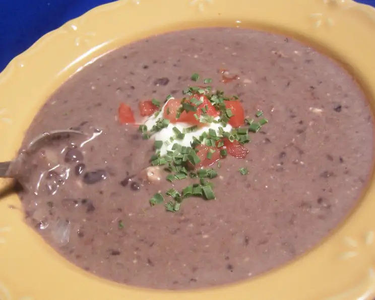 Easy Low Fat Black Bean Soup