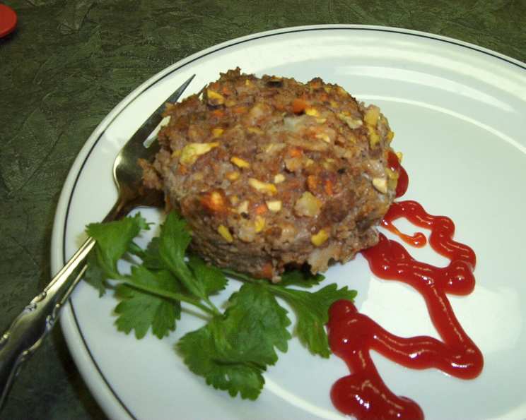 Diner Meatloaf Muffins (Light) Recipe