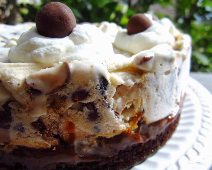 Chocolate malt cake reborn as cupcakes