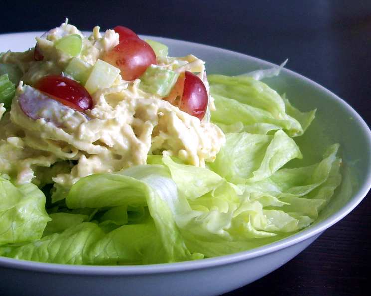 Curried Chicken Salad With Grapes Recipe - Chef's Resource Recipes
