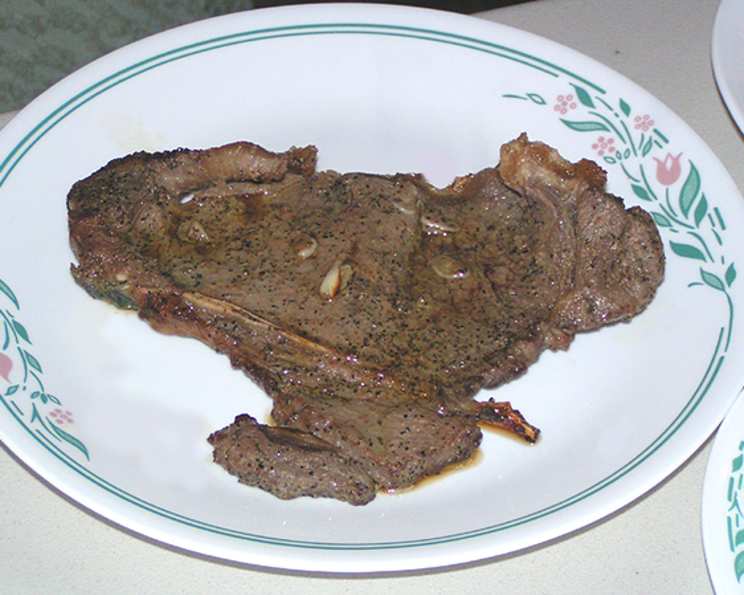 Broil shop t bone