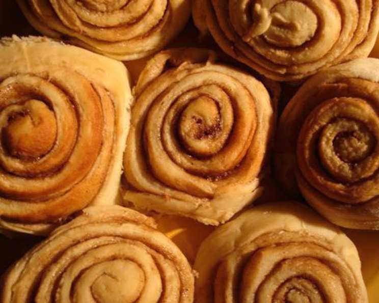 Receita de cinnamon rolls