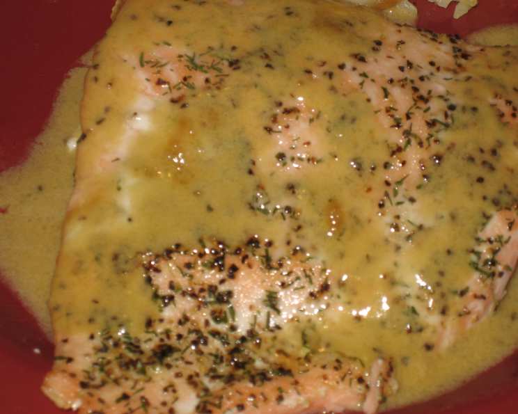 Salmon With Curried Vanilla Rum-Butter Sauce Recipe - Food.com