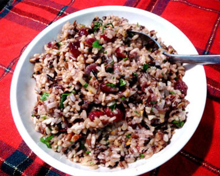 Cranberry-Pecan Brown Rice Stuffing Recipe - Food.com