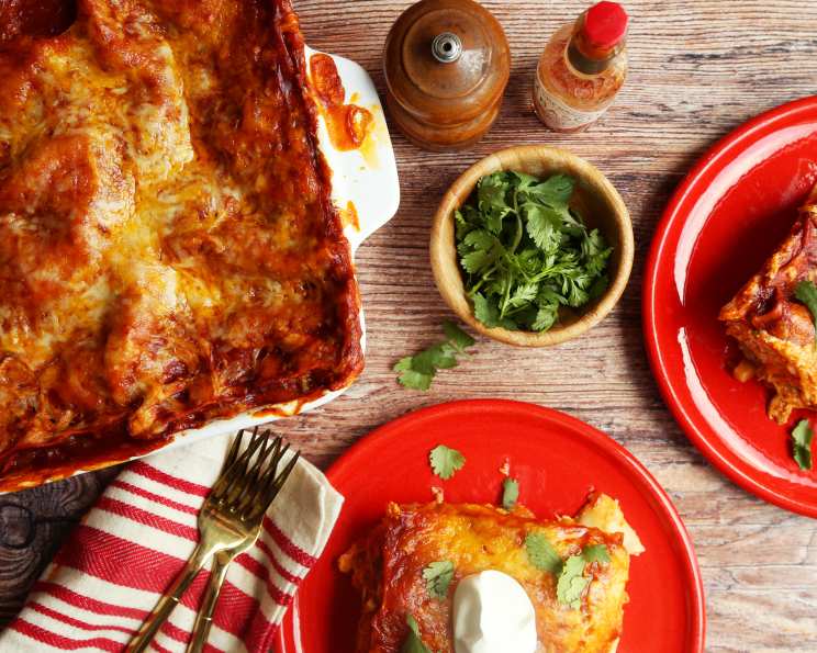 V S Mexican Lasagna Recipe Food Com