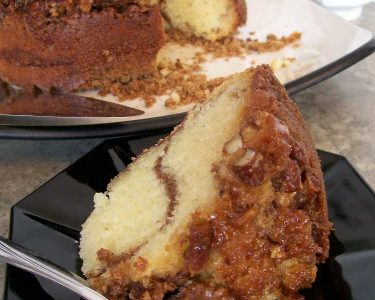 Cinnamon Apple Cake with Salted Maple Buttercream - Little Sugar Snaps
