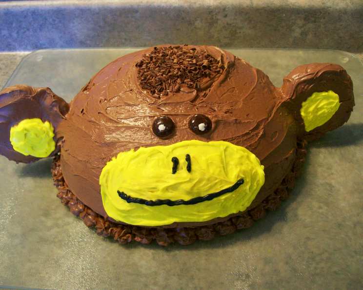 4 Cool DIY Monkey Cakes