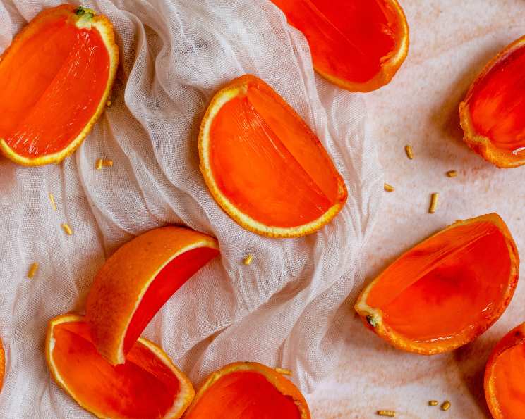 Orange Pineapple Fruit Mold Recipe, Recipe