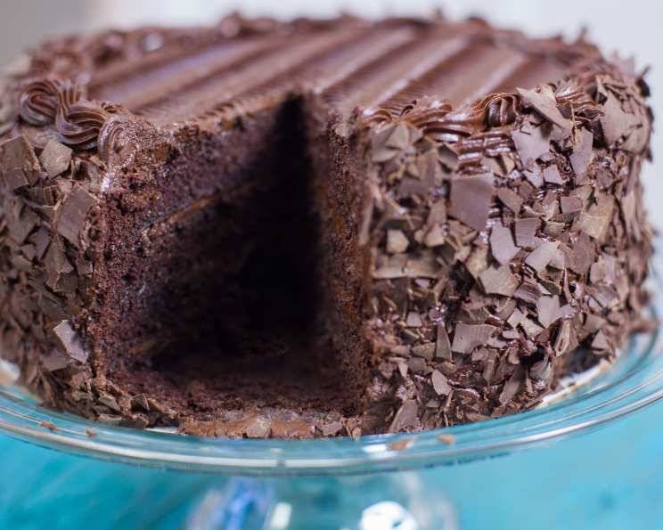 Triple Chocolate Cake - With the Woodruffs