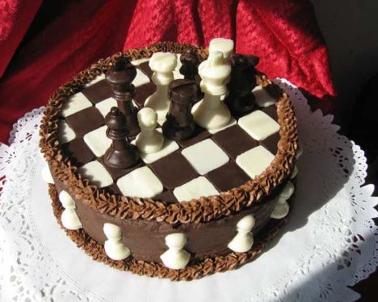 Mini Checkerboard Cake