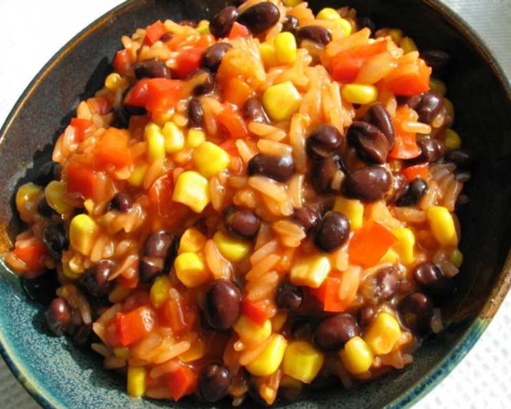 BBQ Black Beans and Rice Recipe - Food.com