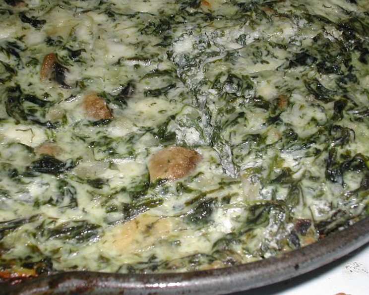 Crustless Dill Spinach Quiche With Mushrooms and Cheese Recipe - Food.com
