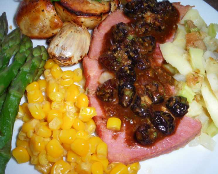 Raisin, Honey Mustard Sauce for Ham Recipe