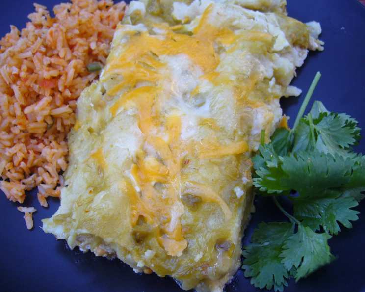 Cheesy Green Enchiladas Recipe - Food.com