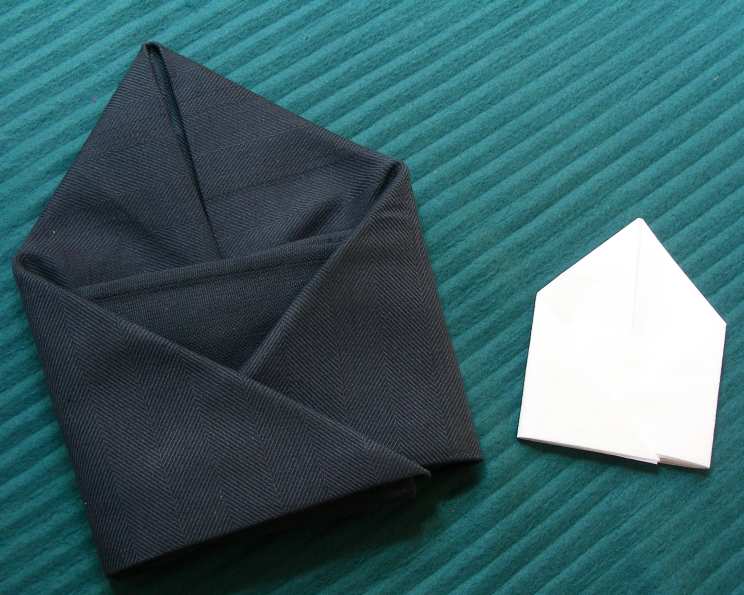 Triple Pocket Napkin Fold Tutorial