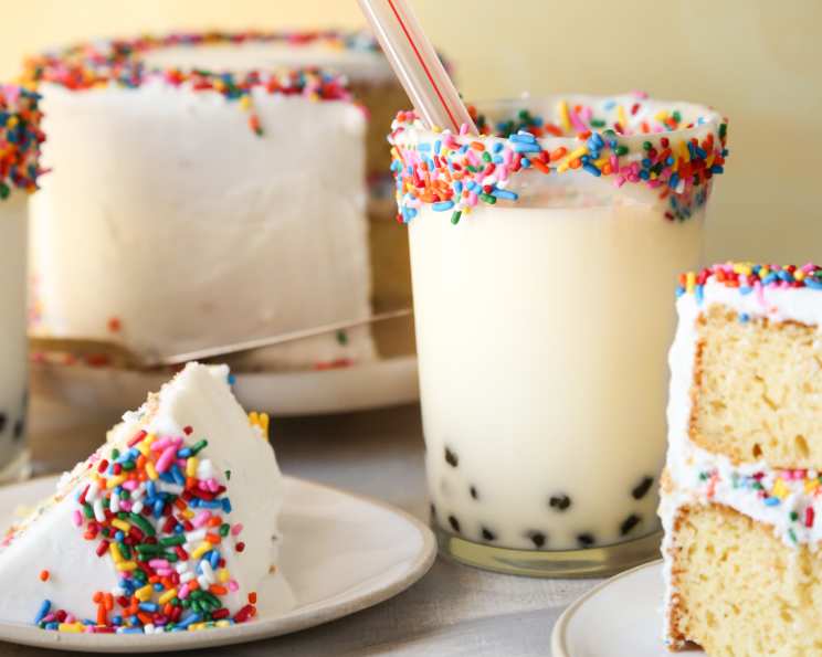 Funfetti Birthday Cake Ice Cream Cake Recipe - Cupcakes & Kale Chips