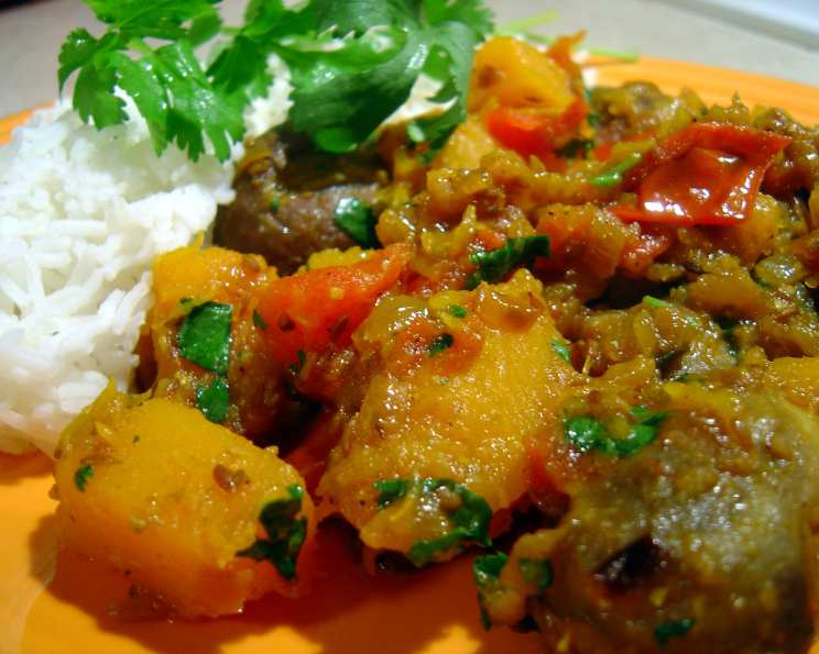 Oven-Roasted Eggplant and Butternut Squash Curry Recipe - Food.com