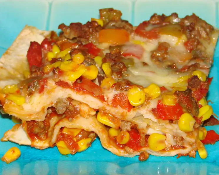 Layered Fiesta Casserole